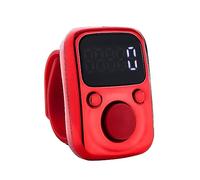 YIGZYCN Contador de mano electrónico LED digital recargable, contador de oración, contador de oración, portátil, contador de números de avión, contador de análisis de laboratorio, contador de