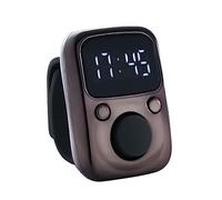 YIGZYCN Contador de mano electrónico LED digital recargable, contador de oración, contador de oración, portátil, contador de números de avión, contador de análisis de laboratorio, contador de