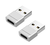 YIGZYCN Convertidor tipo C a USB C hembra a USB 2.0 macho para acceso y carga de dispositivos de viaje