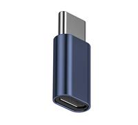 YIGZYCN Convertidor USB C, adaptador 2.0 macho a tipo hembra, aleación de aluminio para carga rápida y sincronización de datos, adaptador de metal