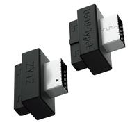 YIGZYCN Convertidores USB 3.0 de construcción de metal ABS de 19 pines y 20 pines a tipo E, velocidad de datos rápida, configuración simple, compatibilidad mejorada, adaptadores de placas base