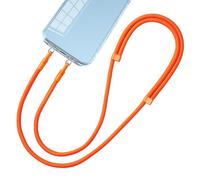 YIGZYCN Cordón de doble gancho para teléfono, almohadilla de montaje lateral, clip de metal con dos anillos, clip resistente a la corrosión para teléfono, accesorio elegante para teléfono