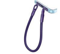 YIGZYCN Cordón de doble gancho para teléfono, almohadilla de montaje lateral, clip de metal con dos anillos, clip resistente a la corrosión para teléfono, accesorio elegante para teléfono