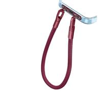 YIGZYCN Cordón de doble gancho para teléfono, almohadilla de montaje lateral, clip de metal con dos anillos, clip resistente a la corrosión para teléfono, accesorio elegante para teléfono