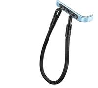 YIGZYCN Cordón de doble gancho para teléfono, almohadilla de montaje lateral, clip de metal con dos anillos, clip resistente a la corrosión para teléfono, accesorio elegante para teléfono