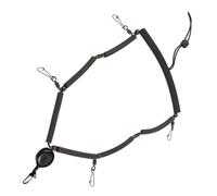 YIGZYCN Cordón multifuncional para pesca con mosca, equipo de equipo de equipo de liberación rápida, cordón con clip