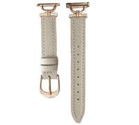 YIGZYCN Correa de reloj inteligente de 18 mm, sofisticada correa de reloj de 18 mm, elegante correa de reloj de fibra adecuada para relojes inteligentes