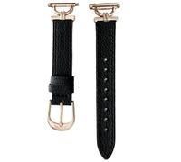 YIGZYCN Correa de reloj inteligente de 18 mm, sofisticada correa de reloj de 18 mm, elegante correa de reloj de fibra adecuada para relojes inteligentes