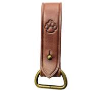 YIGZYCN Correa de retención de cinturón de cuero con anillos en D, hebilla de cuero