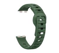 YIGZYCN Correa de silicona transpirable de repuesto flexible de liberación rápida a prueba de sudor para banda 10/9