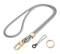 YIGZYCN Correas ajustables para teléfonos móviles, antipérdida, de repuesto, elegante, opción cruzada, correa para colgar el teléfono, para uso diario, soporte cruzado para teléfono