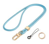 YIGZYCN Correas ajustables para teléfonos móviles, antipérdida, de repuesto, elegante, opción cruzada, correa para colgar el teléfono, para uso diario, soporte cruzado para teléfono