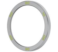 YIGZYCN Cubiertas de marco de reloj con película para reloj, 2 anillos de bisel, protector de pantalla, protección a prueba de arañazos