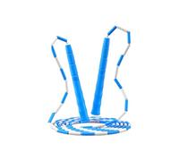 YIGZYCN Cuerda de saltar de entrenamiento para niños con patrones de cuentas brillantes, agarre seguro, ejercicio para fitness, peso ligero