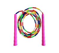 YIGZYCN Cuerda de saltar de entrenamiento para niños con patrones de cuentas brillantes, agarre seguro, ejercicio para fitness, peso ligero