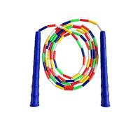 YIGZYCN Cuerda de saltar de entrenamiento para niños con patrones de cuentas brillantes, agarre seguro, ejercicio para fitness, peso ligero