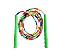 YIGZYCN Cuerda de saltar de entrenamiento para niños con patrones de cuentas brillantes, agarre seguro, ejercicio para fitness, peso ligero