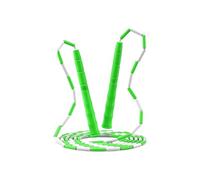 YIGZYCN Cuerda de saltar de entrenamiento para niños con patrones de cuentas brillantes, agarre seguro, ejercicio para fitness, peso ligero