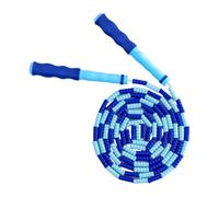 YIGZYCN Cuerda de saltar suave con cuentas segmentadas, longitud ajustable, para niños, estudiantes, hombres y mujeres