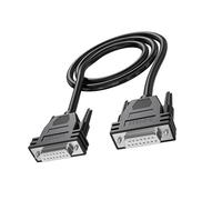 YIGZYCN DB15 - Cable alto hembra a macho, doble blindaje, lámina de aluminio, señales de estabilidad