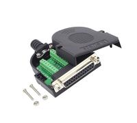 YIGZYCN DB25 D SUB - Adaptador hembra macho de 25 pines, contactos de cobre, módulo de unión industrial RS232 fácil