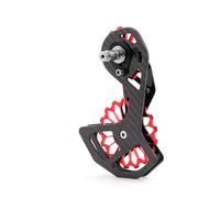 YIGZYCN Desviador trasero de cerámica de fibra de carbono para bicicleta, rueda guía de polea 17T para Shimano-6800/R7000/R8000/R9100/R9000, accesorios de bicicleta, rueda de bicicleta, desviador