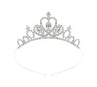YIGZYCN Diadema de coronas de reina, diadema de corazón, accesorios de fotos brillantes, accesorios de fiesta de Halloween, accesorios de cosplay, diadema de fiesta temática