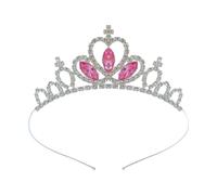 YIGZYCN Diadema de coronas de reina, diadema de corazón, accesorios de fotos brillantes, accesorios de fiesta de Halloween, accesorios de cosplay, diadema de fiesta temática