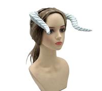 YIGZYCN Diadema de cuernos de diablo para Halloween, disfraz de cosplay, accesorios ajustables para el cabello para fiestas, mujeres, hombres, niños, adultos, Halloween, accesorios de disfraz, diadema