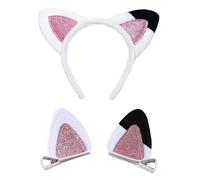 YIGZYCN Diadema de felpa para disfraz de cosplay, aro para el pelo, accesorios de fiesta, tocado de máscaras, accesorios de animación para niñas