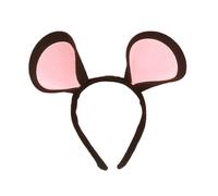 YIGZYCN Diadema de orejas de animales de dibujos animados, disfraz de cosplay, aro de pelo para fiesta de Año Nuevo, accesorios para maquillaje, diadema para el pelo