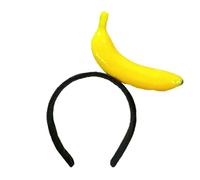 YIGZYCN Diademas de punto novedosas con relleno de verduras, cómodas diademas de disfraz para fiesta, accesorio de disfraz de otoño e invierno