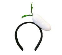 YIGZYCN Diademas de punto novedosas con relleno de verduras, cómodas diademas de disfraz para fiesta, accesorio de disfraz de otoño e invierno