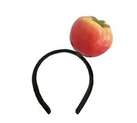YIGZYCN Diademas de punto novedosas con relleno de verduras, cómodas diademas de disfraz para fiesta, accesorio de disfraz de otoño e invierno