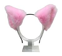 YIGZYCN Dibujos animados para el pelo en forma de oreja, aro de fotos, soporte para el pelo, fiesta de Halloween, disfraz para niños, mujeres, diademas de felpa para mujeres para lavarse la cara