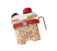 YIGZYCN Dispensador creativo de alimentos para mascotas con cierre hermético ligero para perros y gatos, almacenamiento de alimentos secos, hervidores creativos, comederos para mascotas