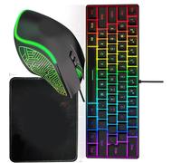 YIGZYCN Efficient Wireds - Combo de teclados para el trabajo, conectores ergonómicos, conectividades de juego, precisiones, cables de teclados