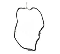 YIGZYCN Elegante cadena de perlas de imitación con lazo para el cuello, joyería delicada para salidas casuales y eventos formales, joyería minimalista de perlas, One Size, como se describe, como se