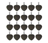 YIGZYCN Elegante colgante de corazón, accesorios elegantes de acero inoxidable, accesorios de joyería de corazón, adecuados para fiestas y citas, accesorio de joyería versátil