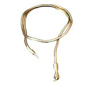 YIGZYCN Elegante collar de serpiente en tono dorado o plateado que ofrece una opción de uso versátil para los entusiastas de la moda