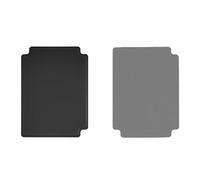 YIGZYCN Elegante funda divisora de piel sintética para tarjetas, a cuadros, ajustable, compacta, organización, compartimento para herramientas