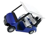 YIGZYCN Elegante metal GolfsVehicle Miniatura Decoración 1:20 Modelo de carrito de golf para fiestas temáticas y decoración de escritorio, adorno de carrito de golf