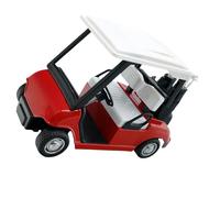 YIGZYCN Elegante metal GolfsVehicle Miniatura Decoración 1:20 Modelo de carrito de golf para fiestas temáticas y decoración de escritorio, adorno de carrito de golf