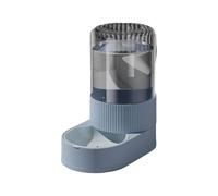 YIGZYCN Estación de alimentación elevada para perros con botella de agua a prueba de fugas, plato de metal desmontable y diseño que ahorra espacio, cuenco elevado a prueba de derrames