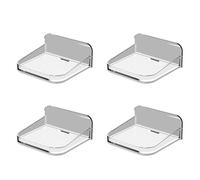 YIGZYCN Estantes de almacenamiento de pared de PET resistentes multiusos para monitores de bebé, altavoces y cámaras de seguridad, diseños claros