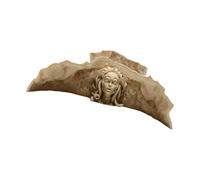 YIGZYCN Estatua de medusa mítica para peceras, accesorio para decoración de acuarios, casas de escondite para temática de fantasía, accesorio artístico de parque marino