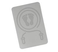 YIGZYCN Esterilla de yoga antideslizante para gimnasio en casa, almohadilla de absorción de golpes, cuerda de saltar portátil para suelo interior y exterior, almohadilla amortiguadora antidesgarros