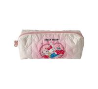 YIGZYCN Estuche acolchado de gran capacidad, organizador de bolígrafos, de poliéster, con cremallera, bolsa de cosméticos para viajes, para la escuela, estuche acolchado, a, Mass Beauty