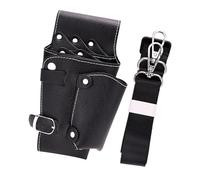 YIGZYCN Estuche profesional para tijeras de peluquero con múltiples bolsillos, resistente al agua, construcción de poliuretano, para estilistas, viajes, bolsa de almacenamiento de herramientas de