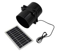 YIGZYCN Extractor solar versátil de 12 V, ventilador de circulación de aire para mejorar la ventilación en invernaderos y barcos, fácil instalación, ventilador de fácil instalación